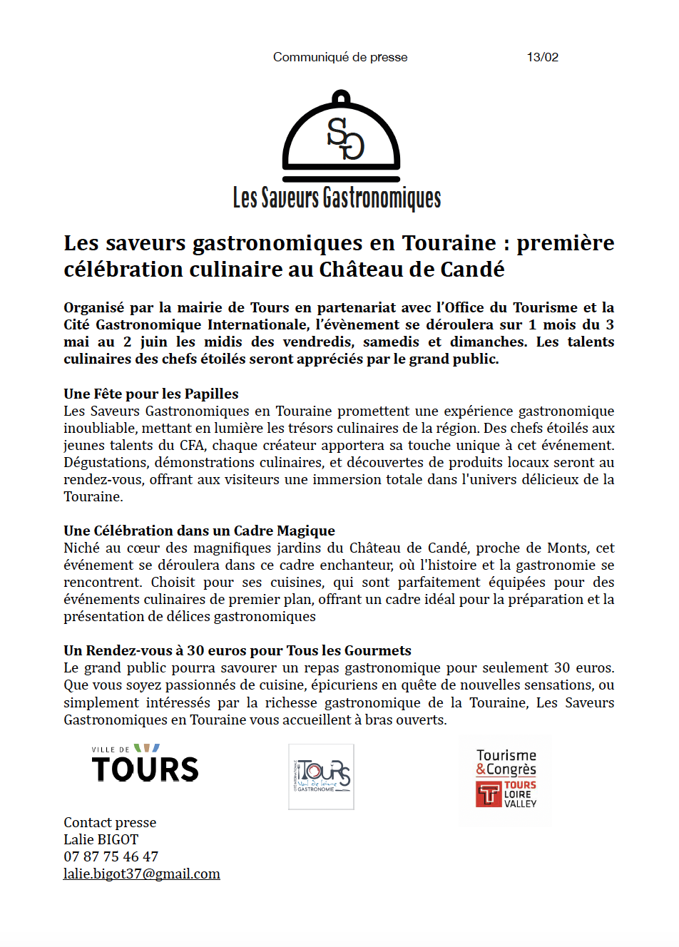 Saveurs Gastronomiques